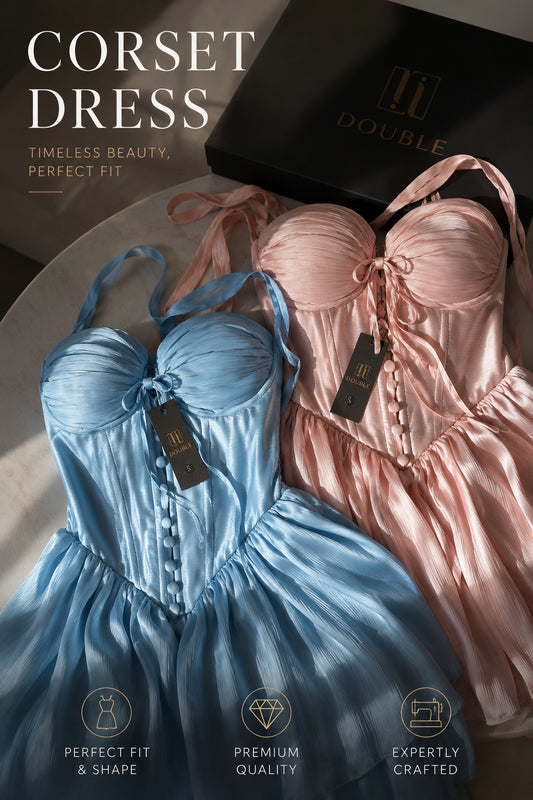 Vibrant Royal Princess Minidress
