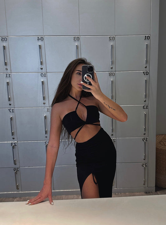 Radiant Pink Ruched Dress