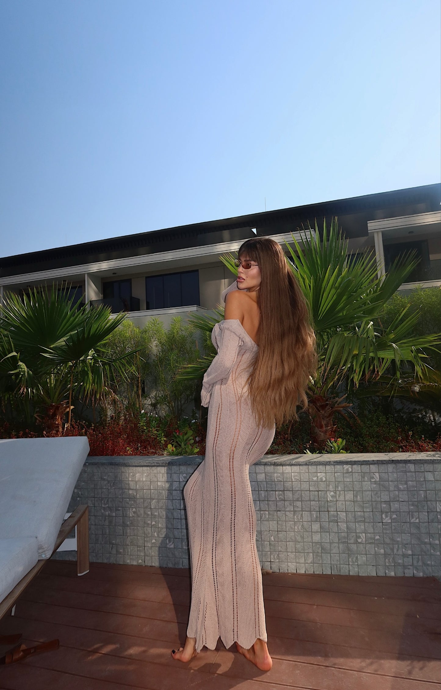 Sleek Contoured Knit Dress