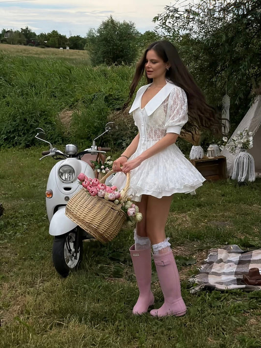 Lace Mini Dress