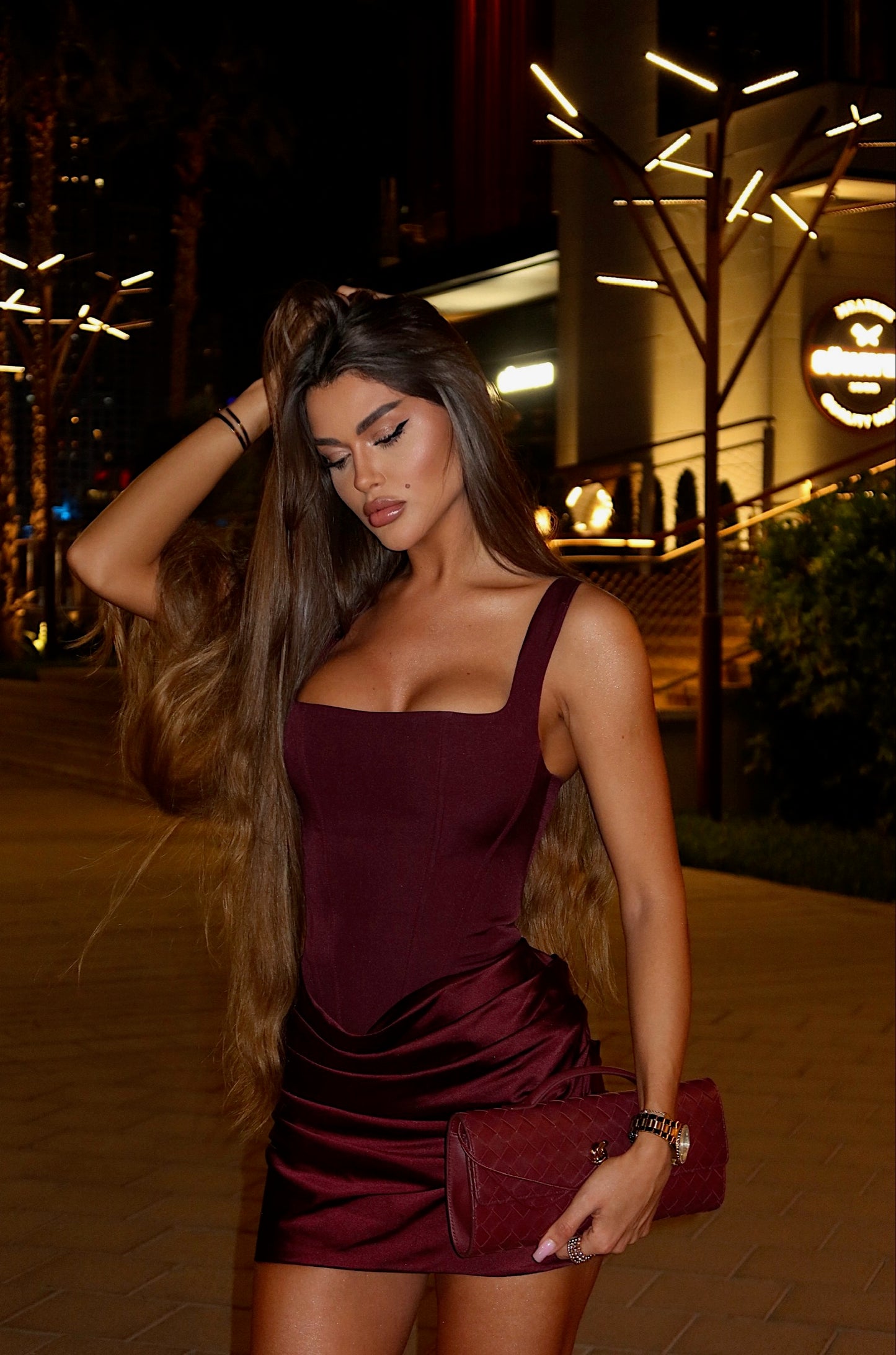Merlot Muse Dress - Double