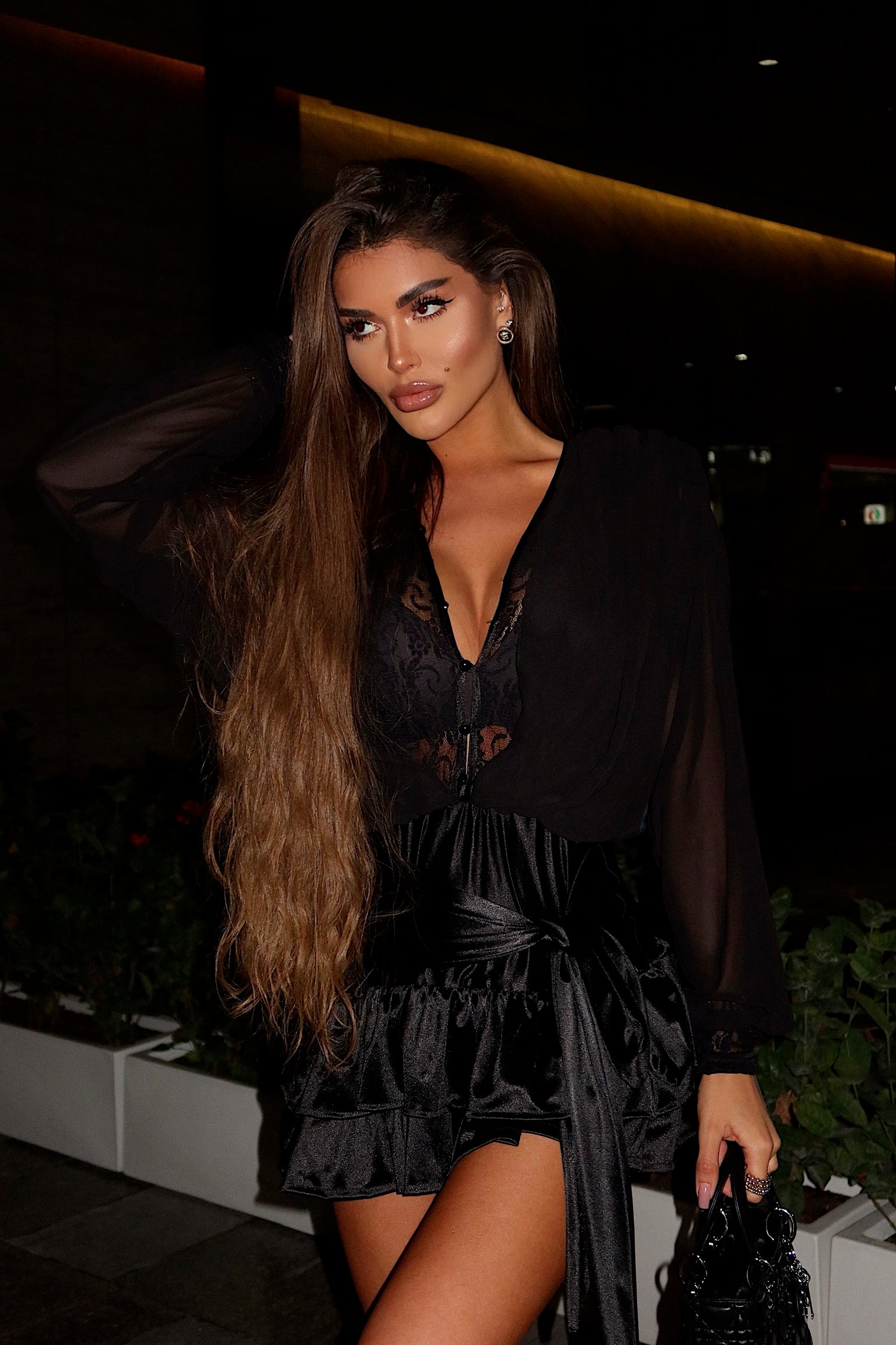 Obsidian Desire Dress - Double
