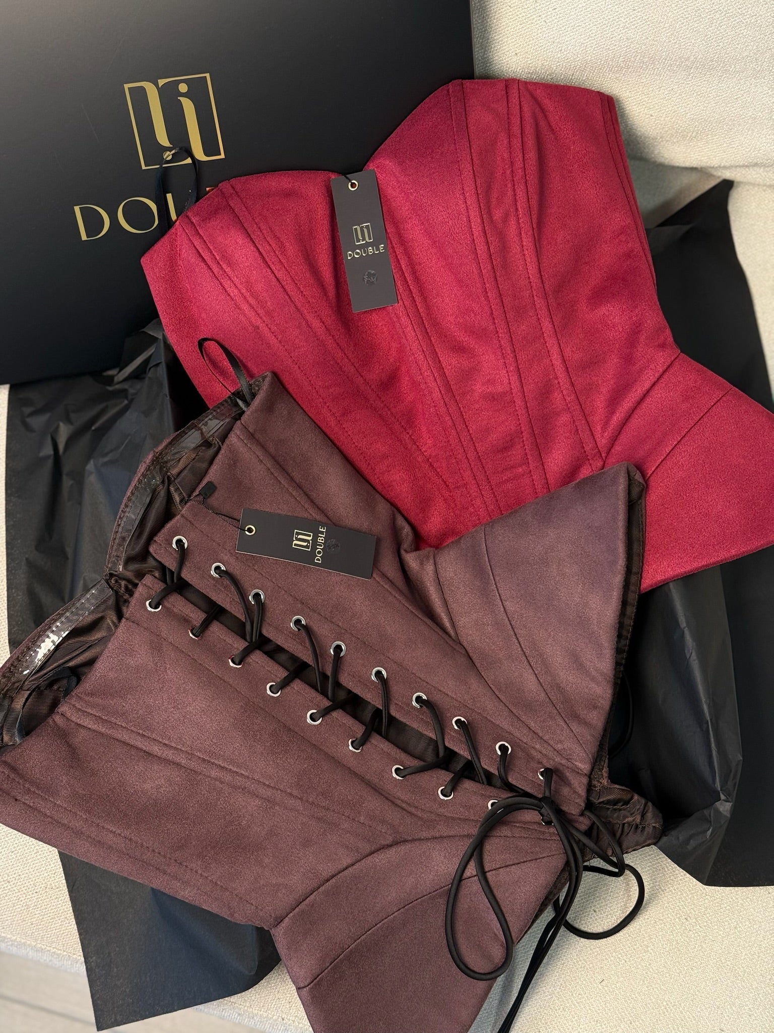 Two-Piece Corset Set - Double