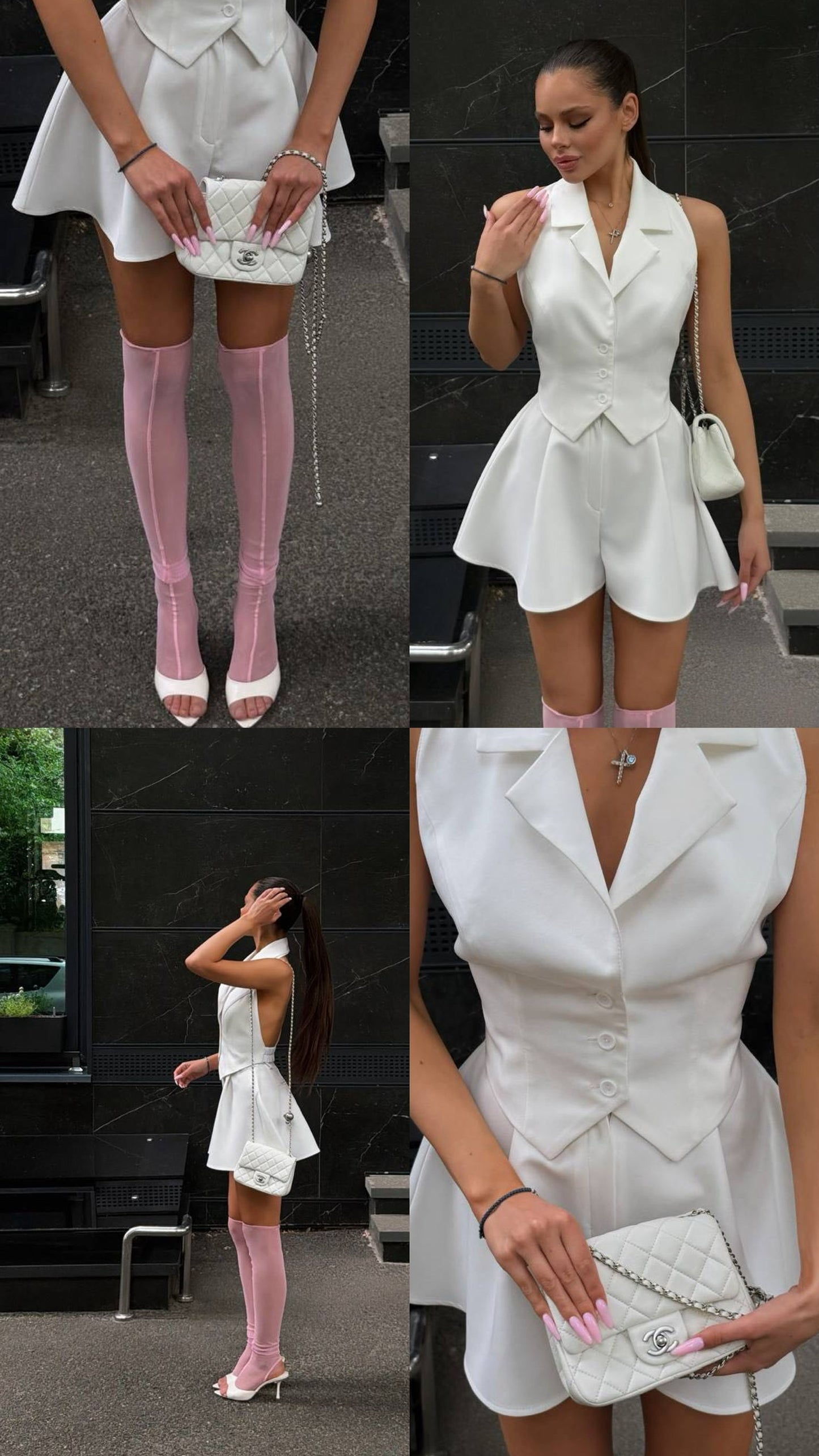 Vest & skort set