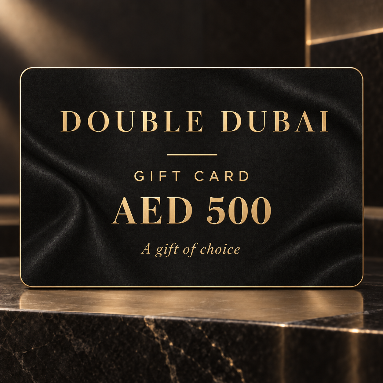 Black Double Dubai Gift Card AED 500