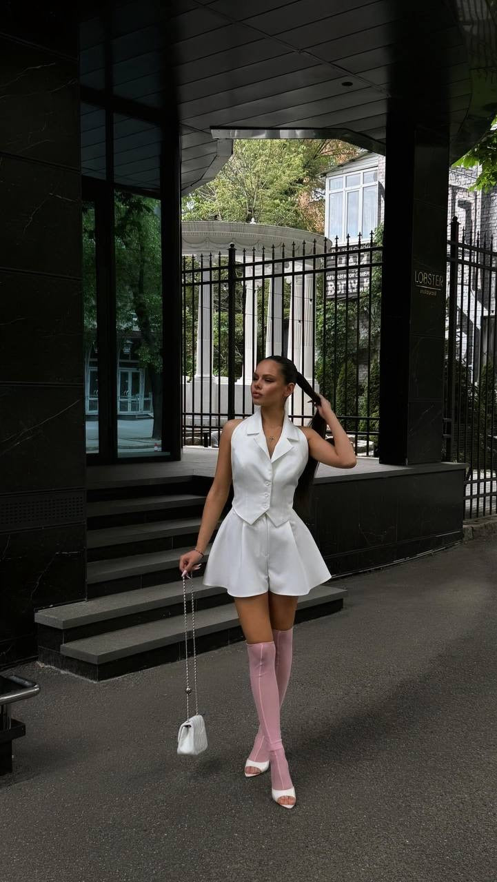 Vest & skort set