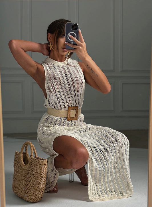 Exquisite Knitted Dress - Double